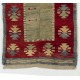 One-of-a-Kind Hand-knotted Vintage Tulu Rug from Central Turkey