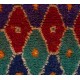 Vintage Hand-knotted Wool Tulu Rug from Central Turkey in Bright Colors