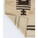 Handmade Tulu Rug Made of Natural Beige and Brown Wool. Custom Options Available Handmade Tulu Rug Made of Natural Beige and Brown Wool. Custom Options Available