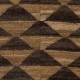Hand-knotted Tulu Rug, 100% Wool. Brown and Green Colors. Custom Options Available