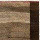 Hand-knotted Tulu Rug Made of Natural Brown Wool. Custom Options Available