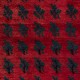 Vintage Handmade Turkish Tulu Rug with Serrated Leaf Design, 100% Wool Vintage Handmade Turkish Tulu Rug with Serrated Leaf Design, 100% Wool