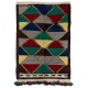 One of a Kind 1960s Tulu Rug with Geometric Design