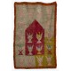 Unusual Vintage Handmade Turkish Tulu Rug with Trophies, One of a kind Prayer Rug