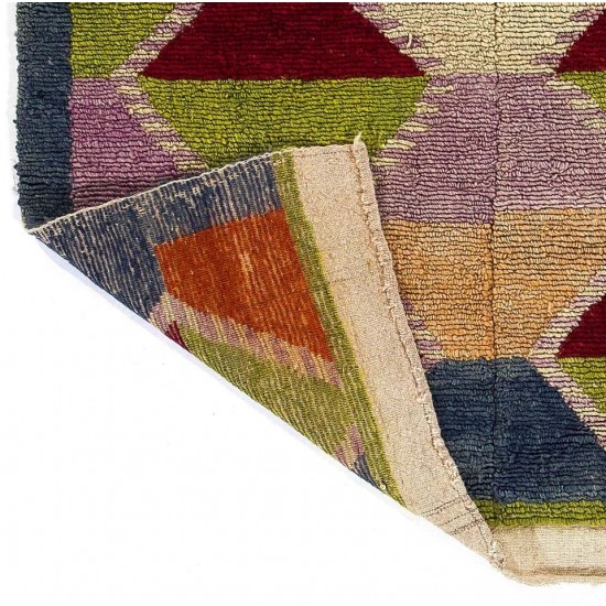 Dazzling Mid-Century Modern "Tulu" Rug Dazzling Mid-Century Modern "Tulu" Rug