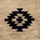 Moroccan Berber Style Handknotted Tulu Rug. All Natural Wool. Beni Ourain Carpet Moroccan Berber Style Handknotted Tulu Rug. All Natural Wool. Beni Ourain Carpet