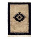 Moroccan Berber Style Handknotted Tulu Rug. All Natural Wool. Beni Ourain Carpet Moroccan Berber Style Handknotted Tulu Rug. All Natural Wool. Beni Ourain Carpet