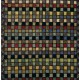 Checkered Mid-Century Modern Turkish Runner Rug. 100% Wool. Natural Dyes. 