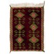 Vintage One-of-a-Kind Tulu Rug with Ram’s Horn Design