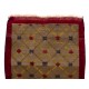 Camel Wool Karapinar Rug with Lattice Design