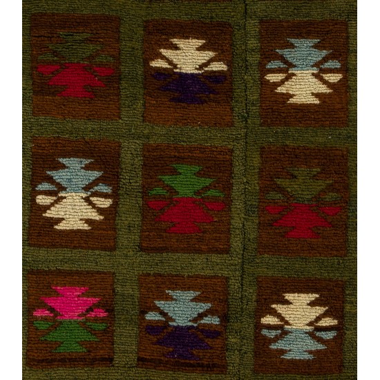 One of Kind Vintage Tulu Rug, circa 1970