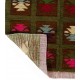 One of Kind Vintage Handmade Tulu Rug, circa 1970, 100% Wool