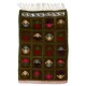 One of Kind Vintage Handmade Tulu Rug, circa 1970, 100% Wool