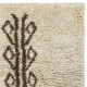Beni Ourain Design Tulu Rug, 100% Natural Wool. Hand-knotted Moroccan Carpet