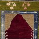 Vintage Handmade Tulu Rug with Archway Design