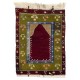Vintage Handmade Tulu Rug with Archway Design