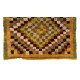 One of a Kind Midcentury "Tulu" Rug with Checkered Design