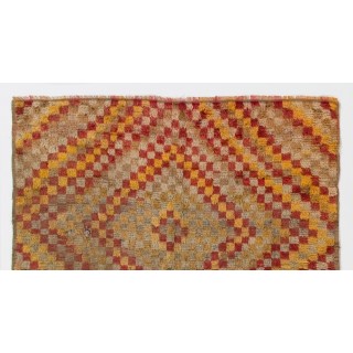 Vintage Handmade Turkish Tulu Rug