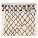 Handmade Moroccan Tulu Rug Made of Natural Undyed Wool