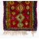 Vintage One-of-a-Kind Tulu Rug with Striking Design in Bright Colors