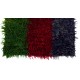 Vintage Mohair Wool Tulu Rug in Green, Red and Blue