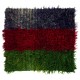 Vintage Mohair Wool Tulu Rug in Green, Red and Blue