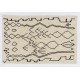 Contemporary Moroccan Tulu Rug, 100% Natural Undyed Wool. Custom Options Available