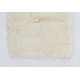 Shag Pile Mohair Rug. Made of Natural Undyed Mohair Wool. Custom Modern Solid Carpet