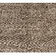 Handmade Tulu Rug, 100% Natural Un-Dyed Wool. Cream and Brown. Custom Options Available