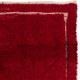 Solid Red Vintage Hand-Knotted Turkish Tulu Rug with Minimalist Ivory Border. 100% Wool Solid Red Vintage Hand-Knotted Turkish Tulu Rug with Minimalist Ivory Border. 100% Wool