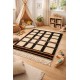 Handmade Turkish Tulu Rug, 100% Soft Wool. Custom Options Available