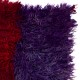 Vintage Hand-Knotted Turkish Tulu Rug in Red and Purple, 100% Mohair Wool Vintage Hand-Knotted Turkish Tulu Rug in Red and Purple, 100% Mohair Wool