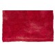 Solid Red Midcentury Handmade "Tulu" Rug