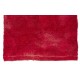 Solid Red Midcentury "Tulu" Rug