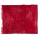 Solid Red Midcentury "Tulu" Rug