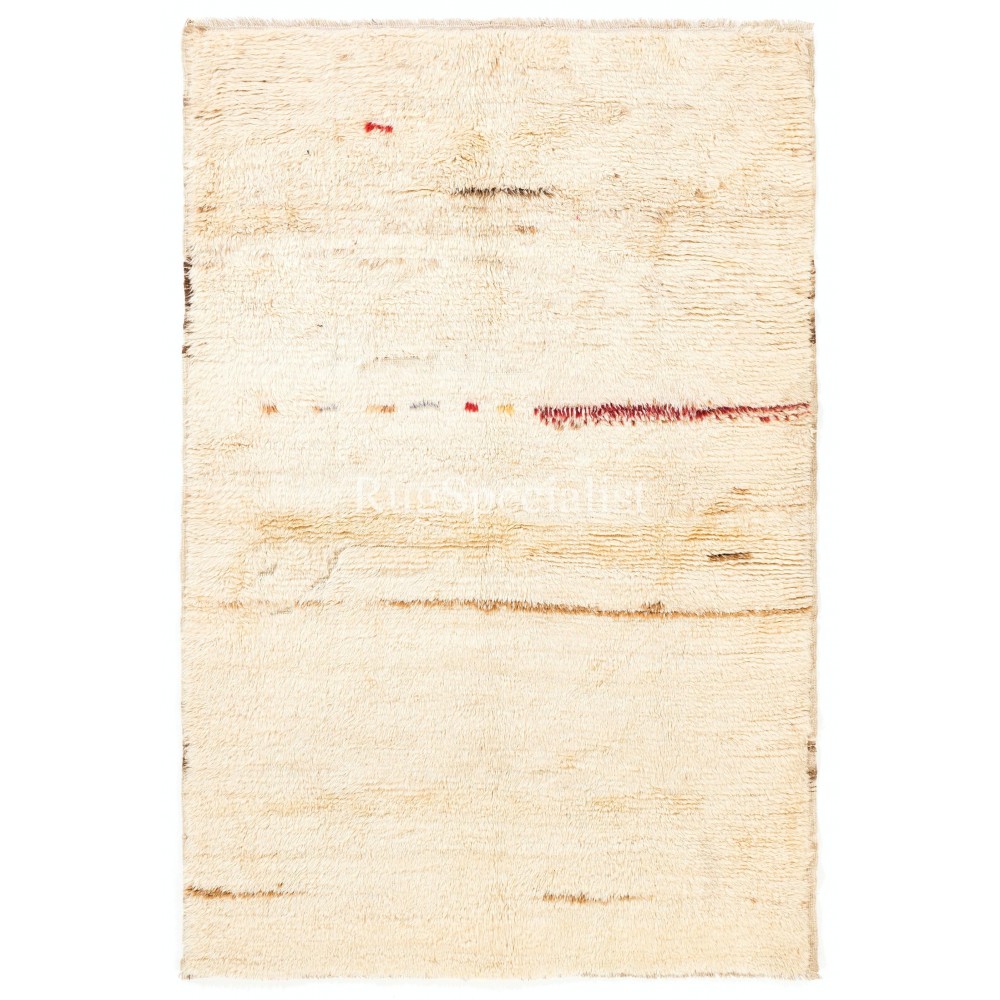 Minimalist Handmade "Tulu" Rug, 100% Wool, Made-to-Order, Customizable