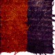 Vintage Hand-Knotted Shag Pile Tulu Rug in Red and Purple, 100% Mohair Wool Vintage Hand-Knotted Shag Pile Tulu Rug in Red and Purple, 100% Mohair Wool