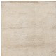 Minimalist Vintage Turkish Tulu Rug Made of Natural Undyed Ivory Wool Minimalist Vintage Turkish Tulu Rug Made of Natural Undyed Ivory Wool