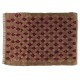 Karapinar Rug with Floral Lattice Design in Latte Brown and Red