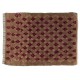 Karapinar Rug with Floral Lattice Design in Latte Brown and Red