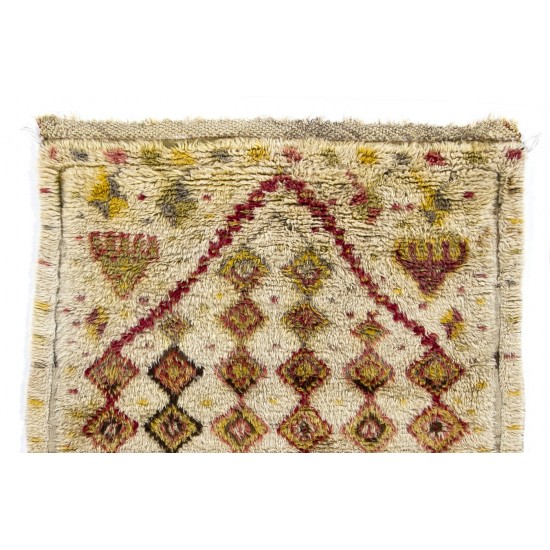 Exceptional Antique Anatolian Tulu Rug