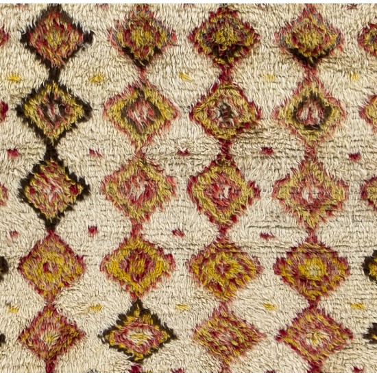 Exceptional Antique Anatolian Tulu Rug