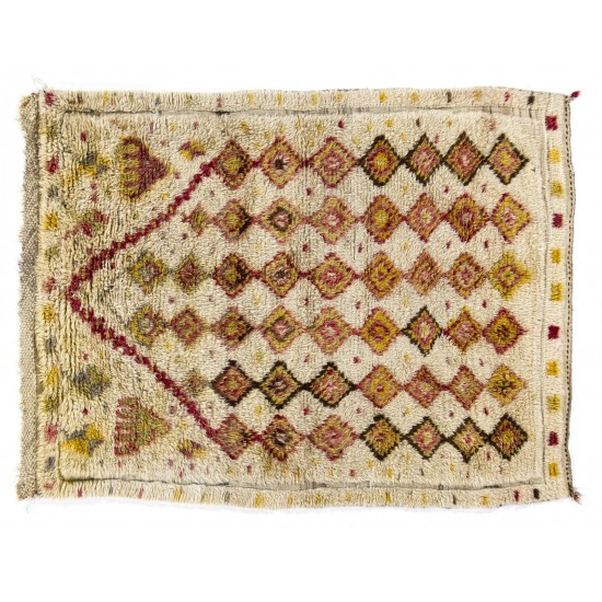 Exceptional Antique Anatolian Tulu Rug