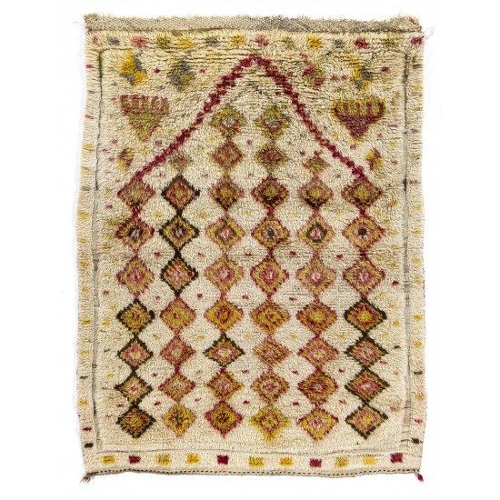 Exceptional Antique Anatolian Tulu Rug