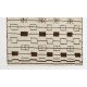 Contemporary Moroccan Rug, 100% Natural Undyed Wool, Custom Options Available