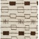 Contemporary Moroccan Rug, 100% Natural Undyed Wool, Custom Options Available