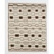 Contemporary Moroccan Rug, 100% Natural Undyed Wool, Custom Options Available Contemporary Moroccan Rug, 100% Natural Undyed Wool, Custom Options Available