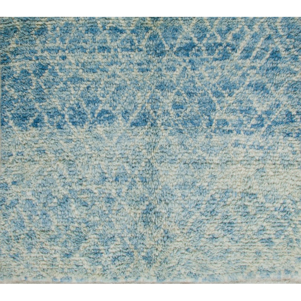Moroccan Handmade Rug. 100% Wool. Custom Options Available