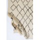 Contemporary Moroccan Berber Rug Made of Natural Undyed Wool