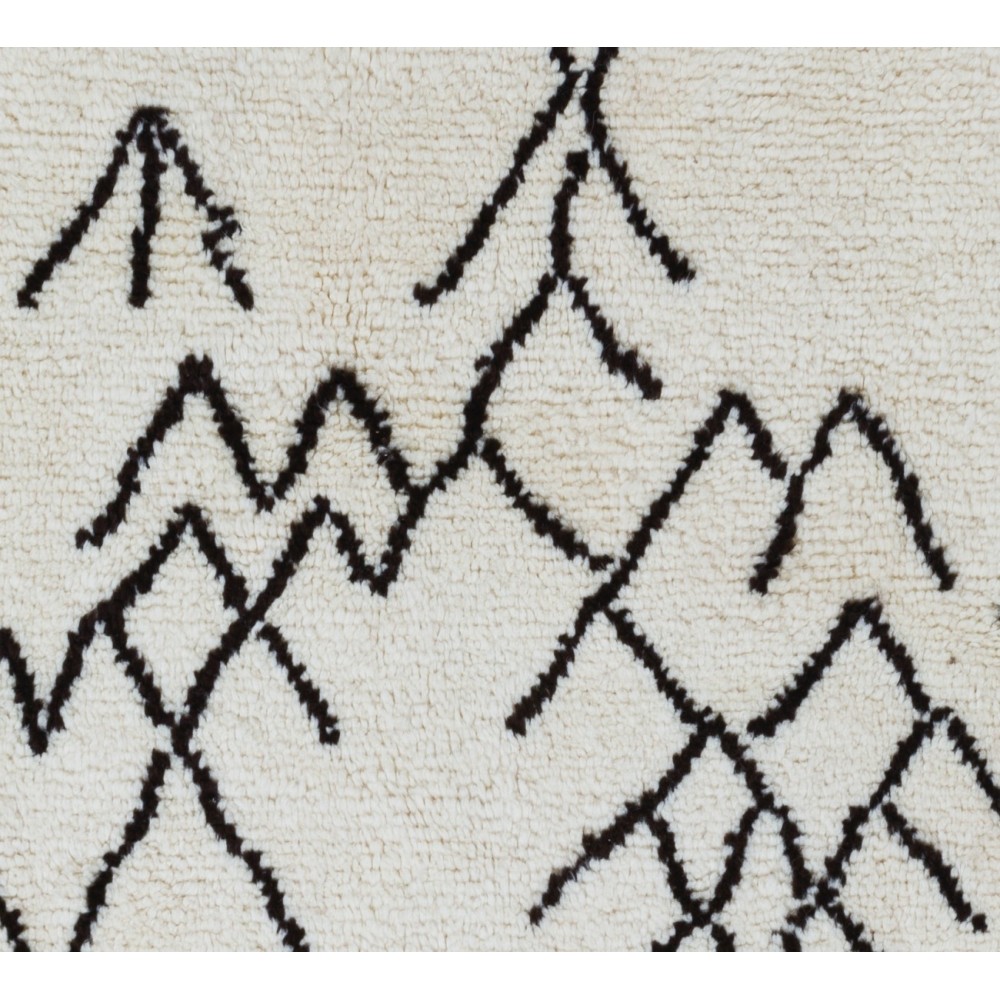 New Moroccan Tulu Rug Made of %100 Natural Undyed Wool. Custom Options Available